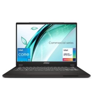 MSI Commercial 14 H, Intel 13th Gen. i5 13500H,36CM Laptop(16GB/1TB NVMe SSD/Windows 11 Pro/Iris Xe/Solid Gray/1.6Kg), A13MG vPro-069IN
