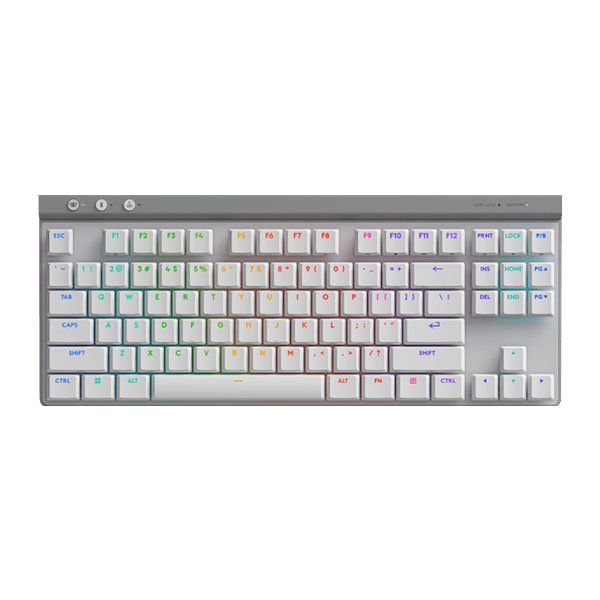 Logitech G515 LIGHTSPEED TKL Low Profile Wireless Gaming Keyboard (White)