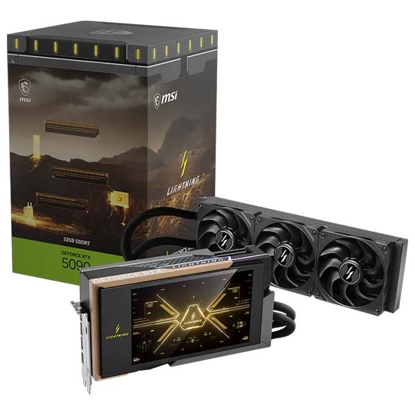MSI RTX 5090 Lightning Z 32GB GDDR7 Graphics Card