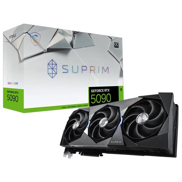 MSI GeForce RTX 5090 Suprim OC 32GB Graphic Card