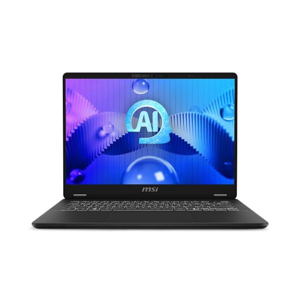 MSI Prestige 14 AI Studio, Intel 1st Gen. Ultra 7 155H,Built-in AI, 36CM Laptop(32GB/1TB NVMe SSD/Windows 11 Home/Nvidia GeForce RTX 3050, 6GB GDDR6/Ink Black/1.7Kg), C1UDXG-030IN