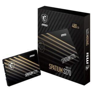 MSI SPATIUM S270 SATA 2.5 480GB Internal Solid State Drive